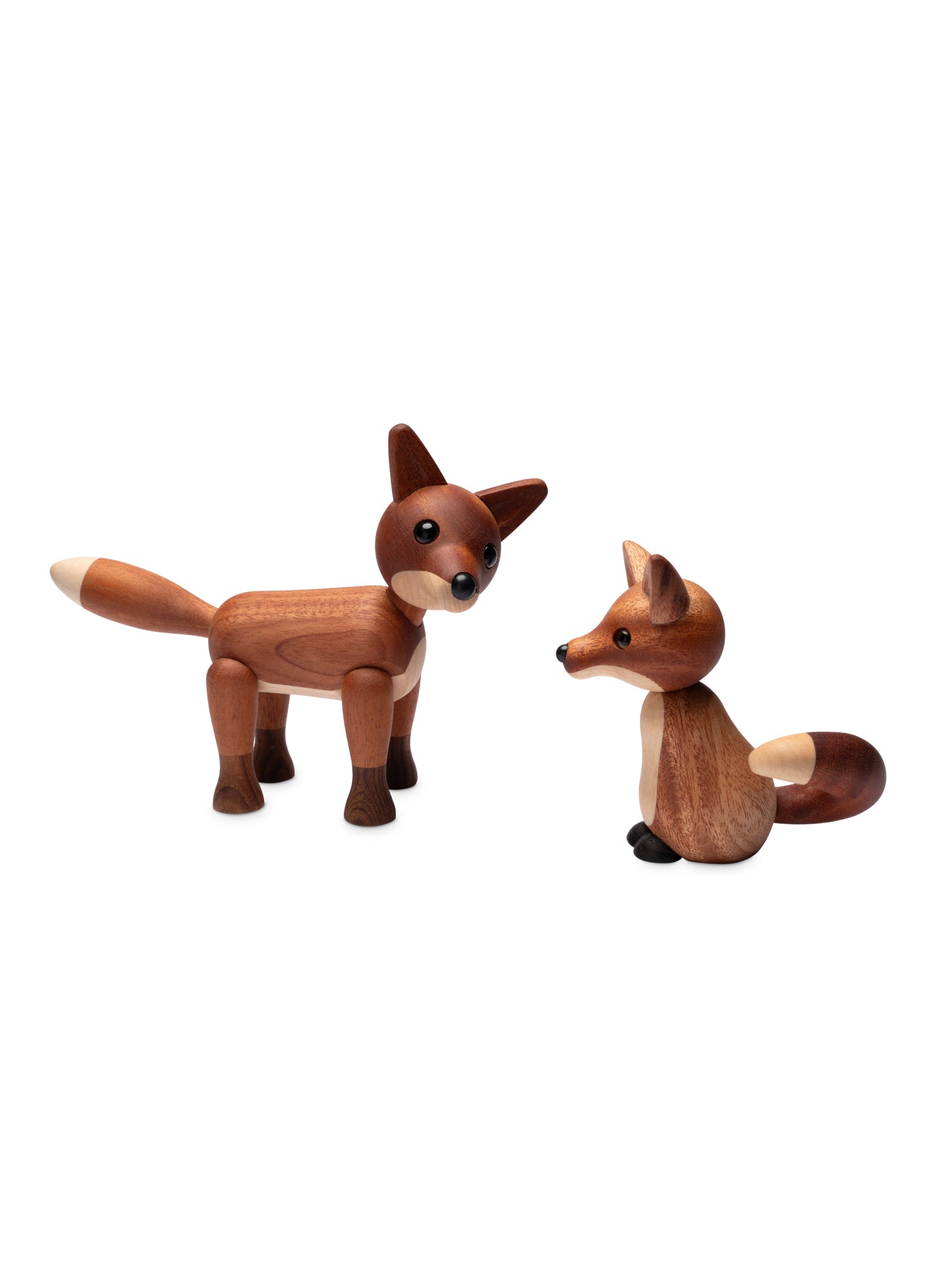Foxy træfigur - ahorn